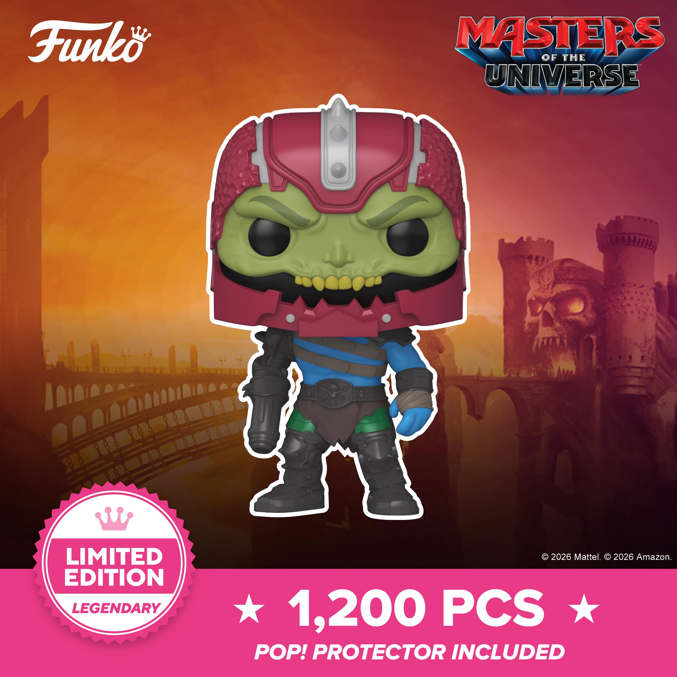 Funko Pop! Legendary Limited Edition Masters of The Universe - Trapjaw