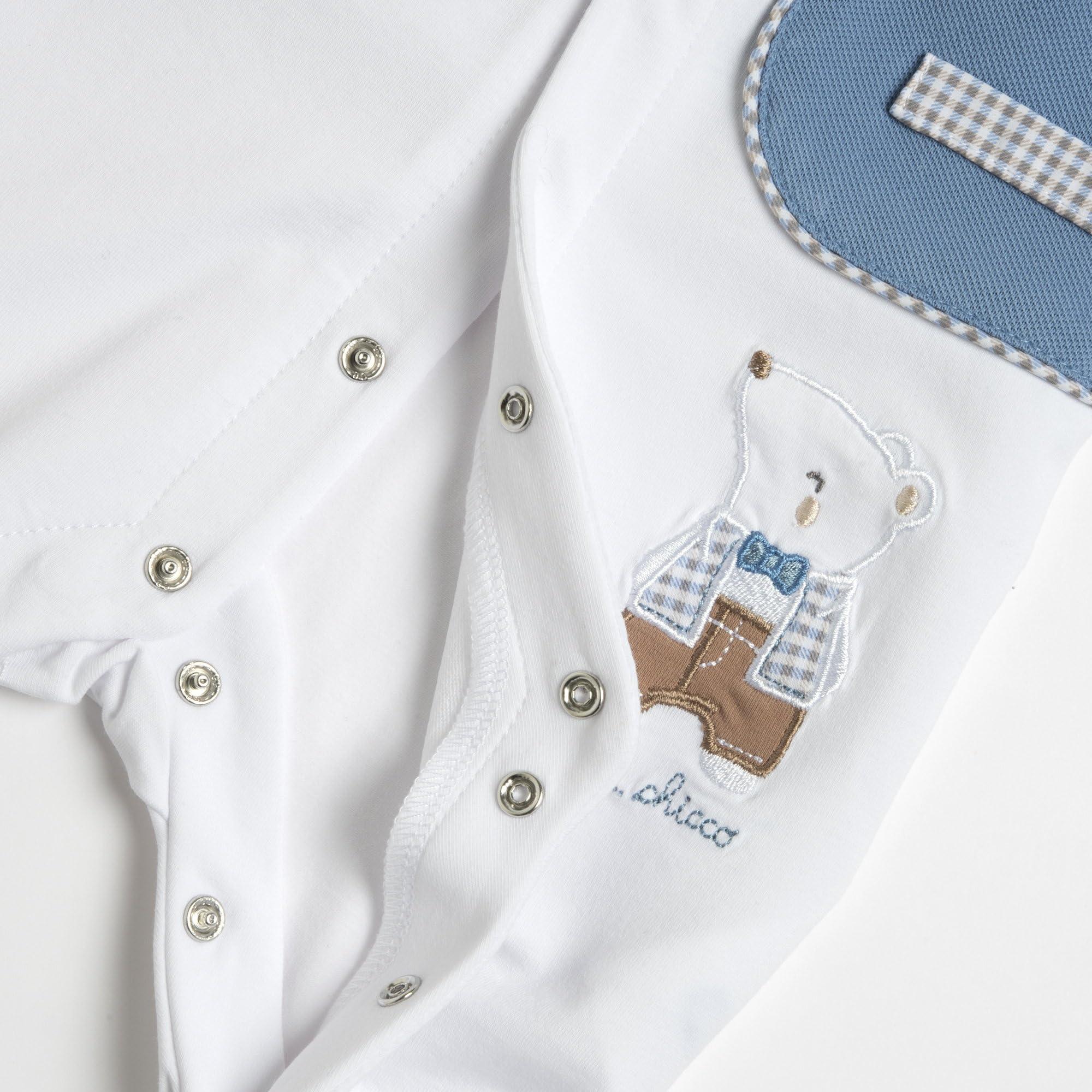 Chicco, Tutina Neonato/Neonata, con Comoda Apertura Frontale con Zip, in Caldo e Morbido Tessuto, Lavabile in Lavatrice, Abbigliamento Neonato/Neonata 0-24 Mesi, Idea Regalo Nascita, Designed in Italy