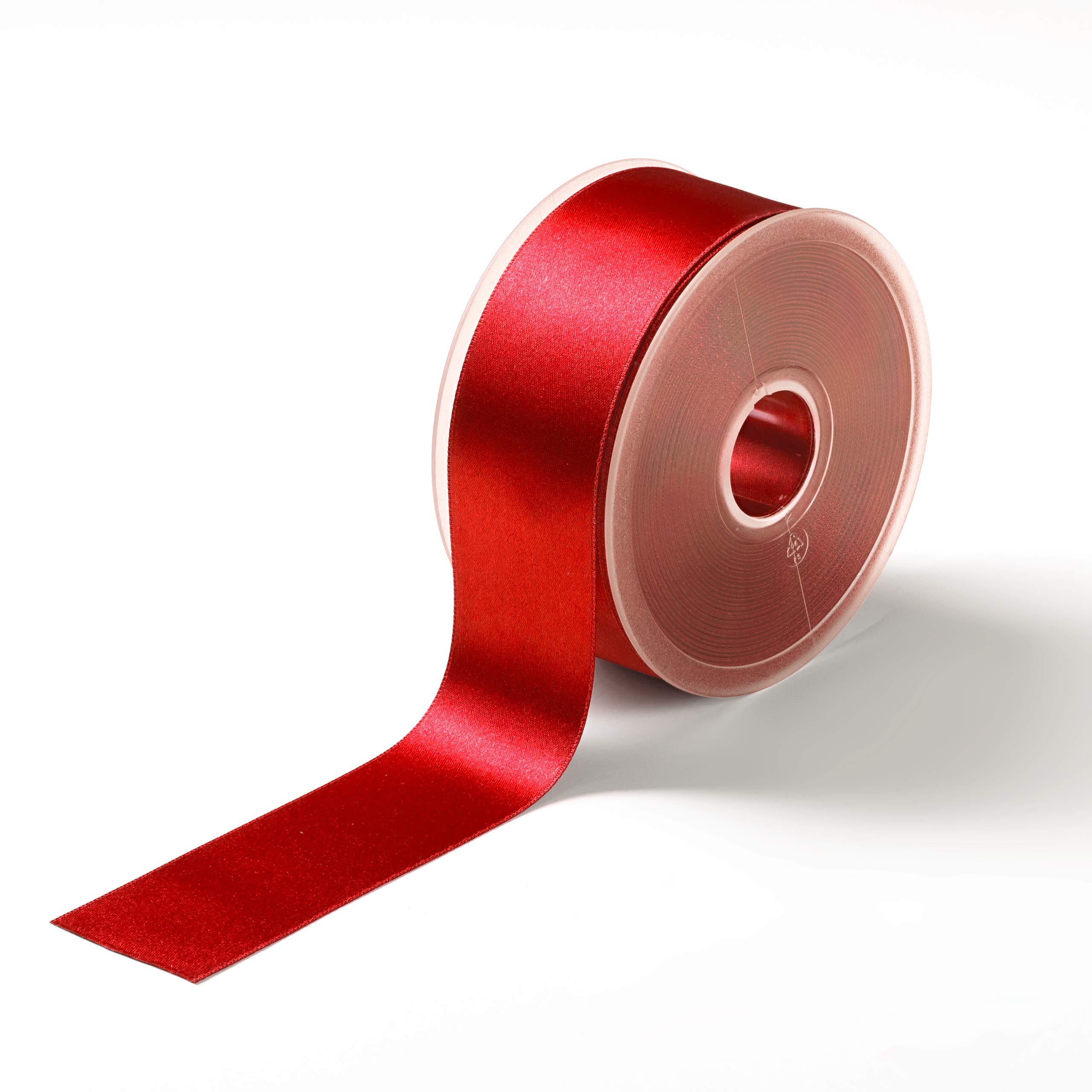 Prym Satin Ribbon 38 mm Red, 100% Polyester