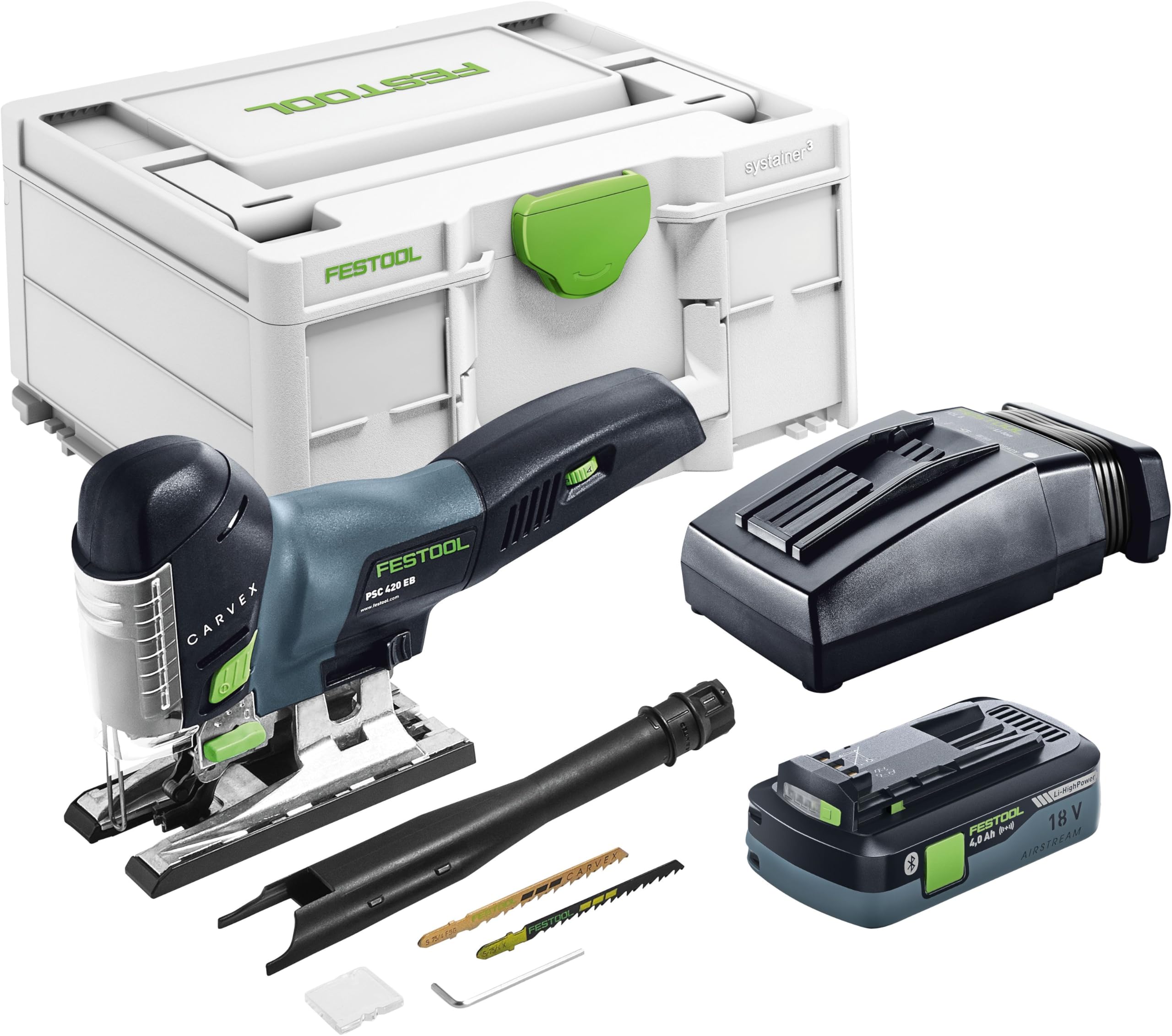 Festool Multicoloured Caladora De Péndulo A Batería Psc 420 Hpc 4,0 Ebi-Plus Carvex