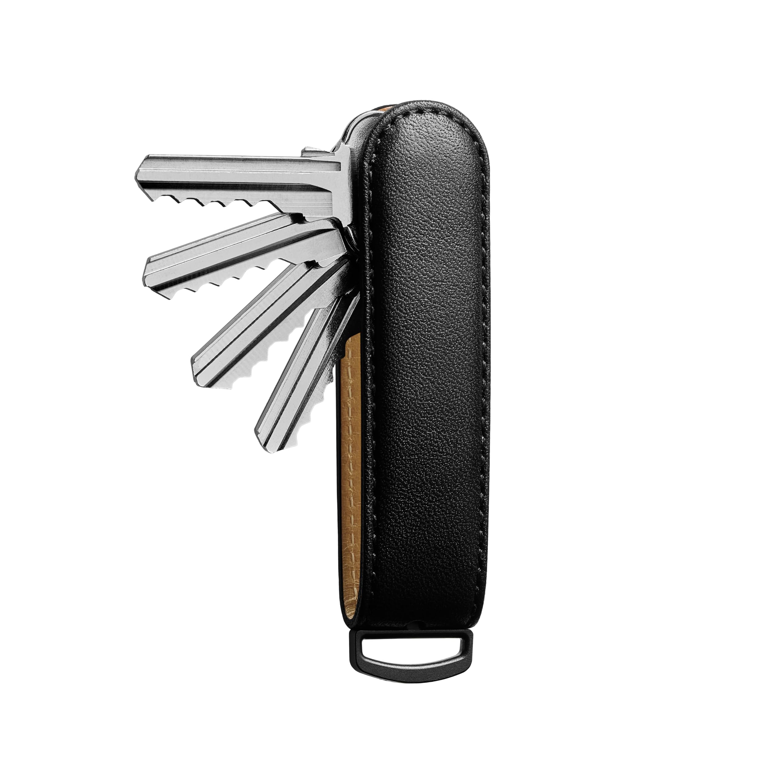 Jibbon Italian Premium Leather Key Organizer - Stylish Key Holder with Marine...