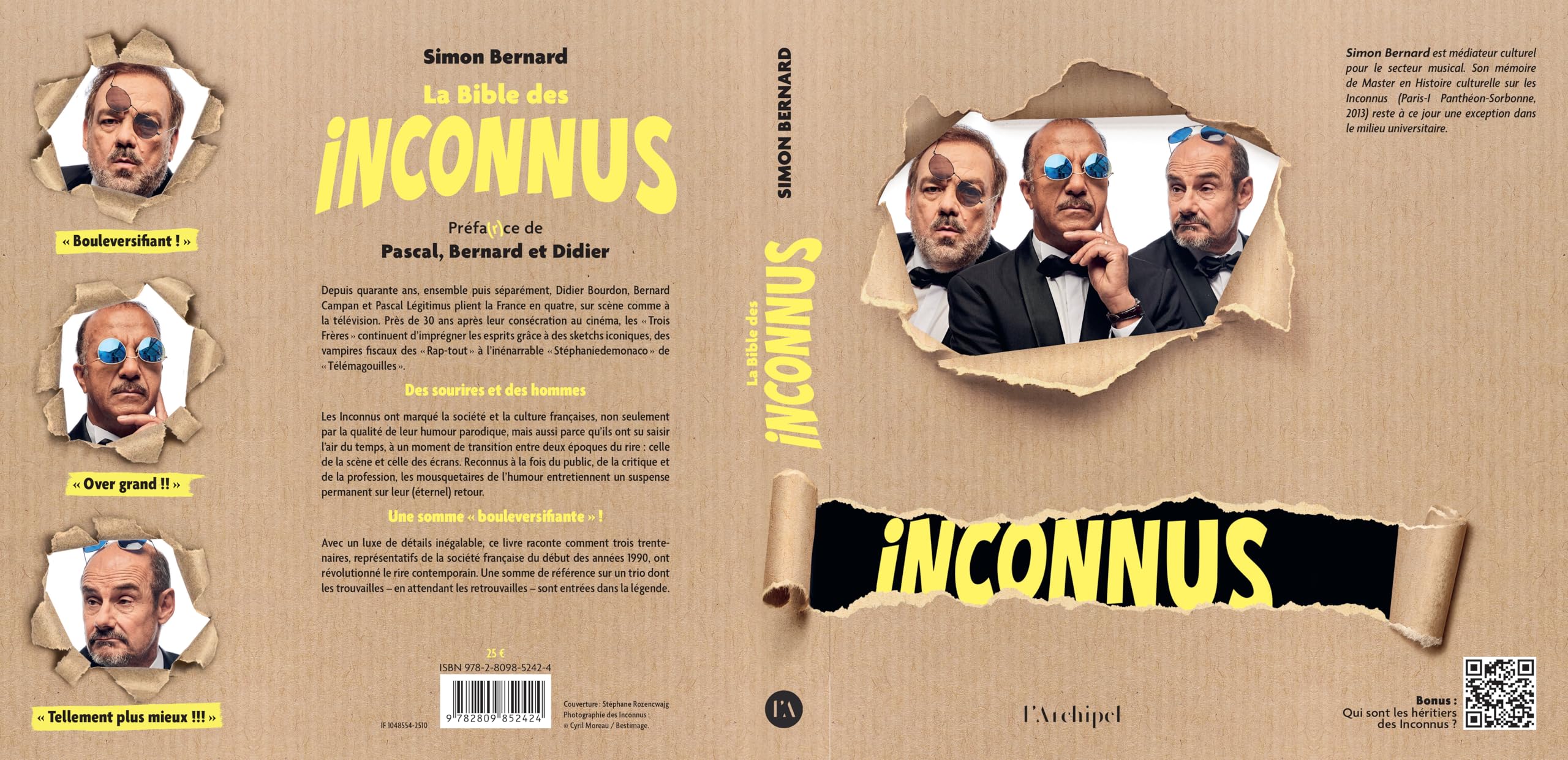 La Bible des Inconnus - Préface inédite des Inconnus