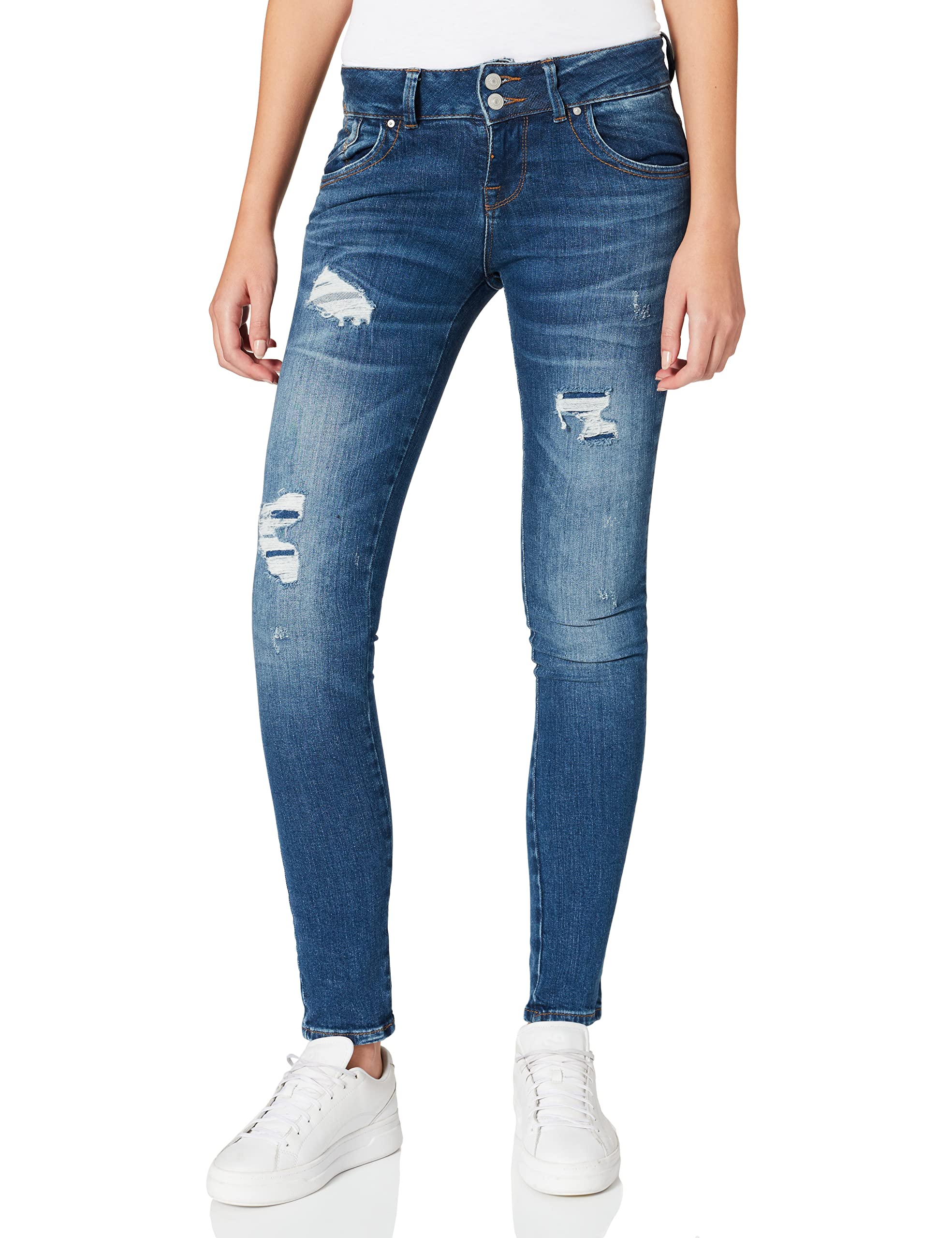LTB Jeans Damen Molly M Jeans, Dael Save Wash 53453, 25W / 30L