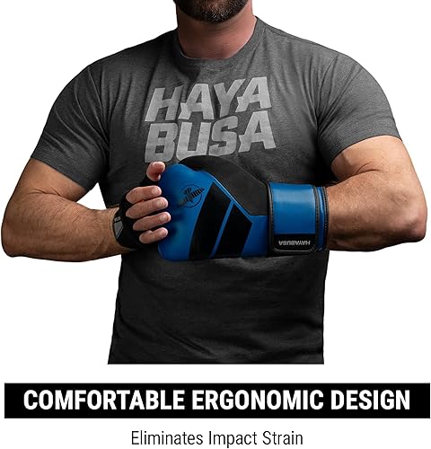 Miniatura 4 de Hayabusa Guantes de boxeo de piel sintética S4 para hombres, mujeres y niños, 10 onzas, 12 onzas, 14 onzas, 16 onzas, entrenamiento, sparring,