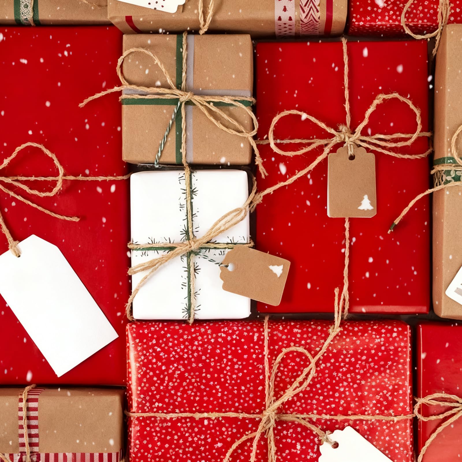 2 Pezzi Fili di Carta 200M+200M con Tronchese, Filo di Ferro Rivestito in Carta 2mm in Colore Kraft Naturale e Marrone Scuro, Filo per Fiori, Ghirlande, DIY e Confezioni Regalo