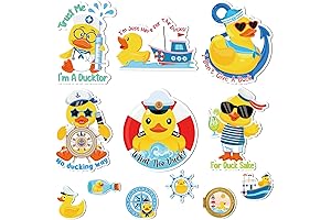12 Pcs Duck Magnets for Cruise Decoration