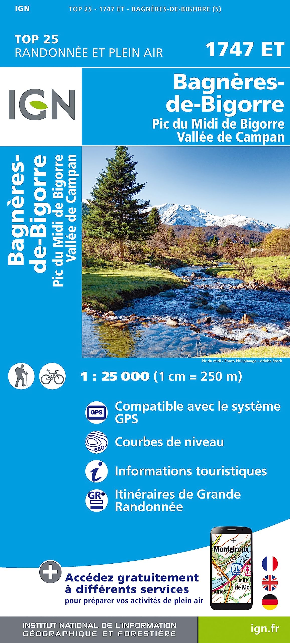 Bagnères-de-Bigorre / Pic du Midi de Bigorre (1747ET) (TOP 25)