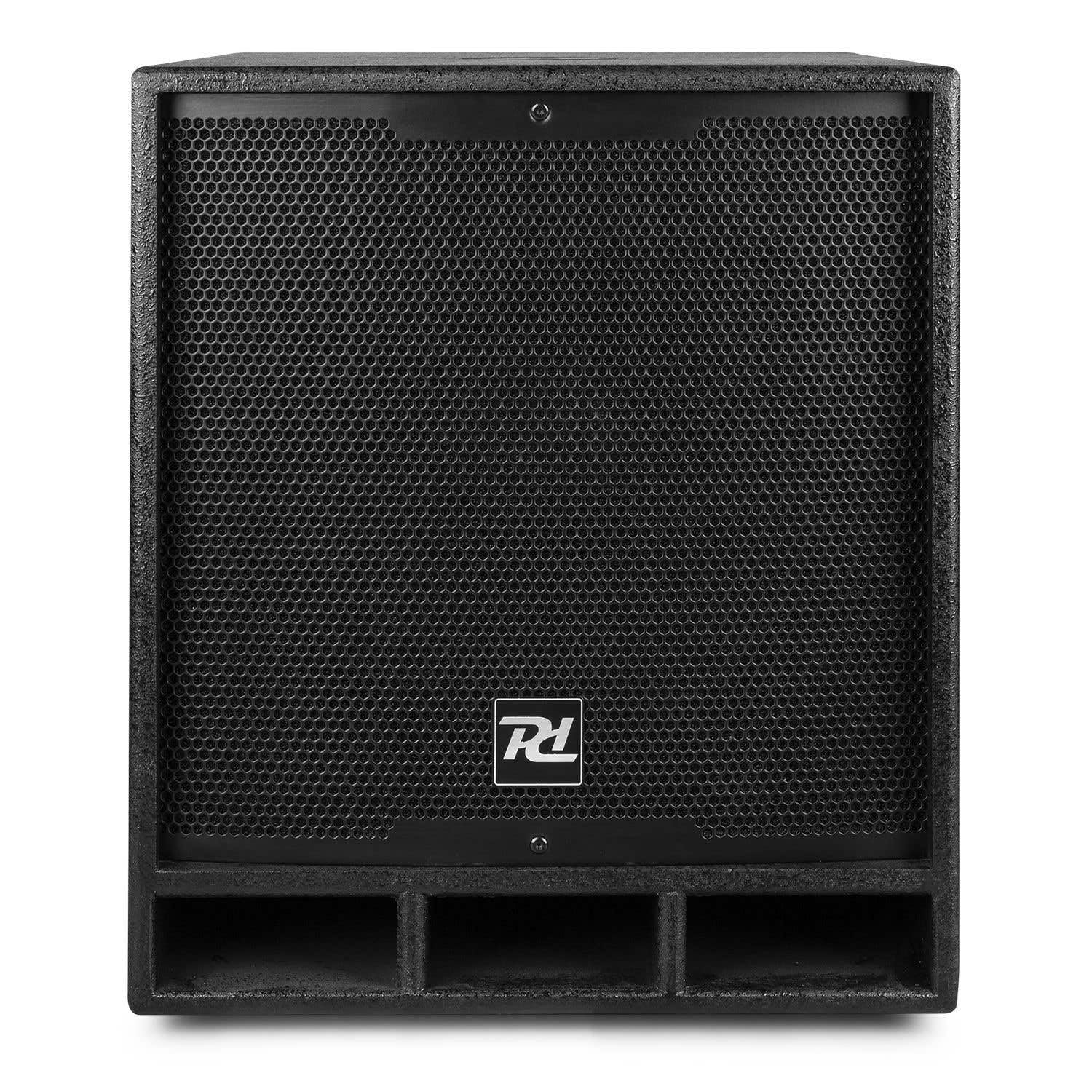 Power Dynamics Combo 1500 - PA Lautsprecher, 2.1 DJ Boxen Set, 15 Zoll, PA Set, aktiv Subwoofer, 8 Zoll Topteile, Bluetooth, Mobile PA Anlage Komplettset - 1500 Watt - DJ Anlage