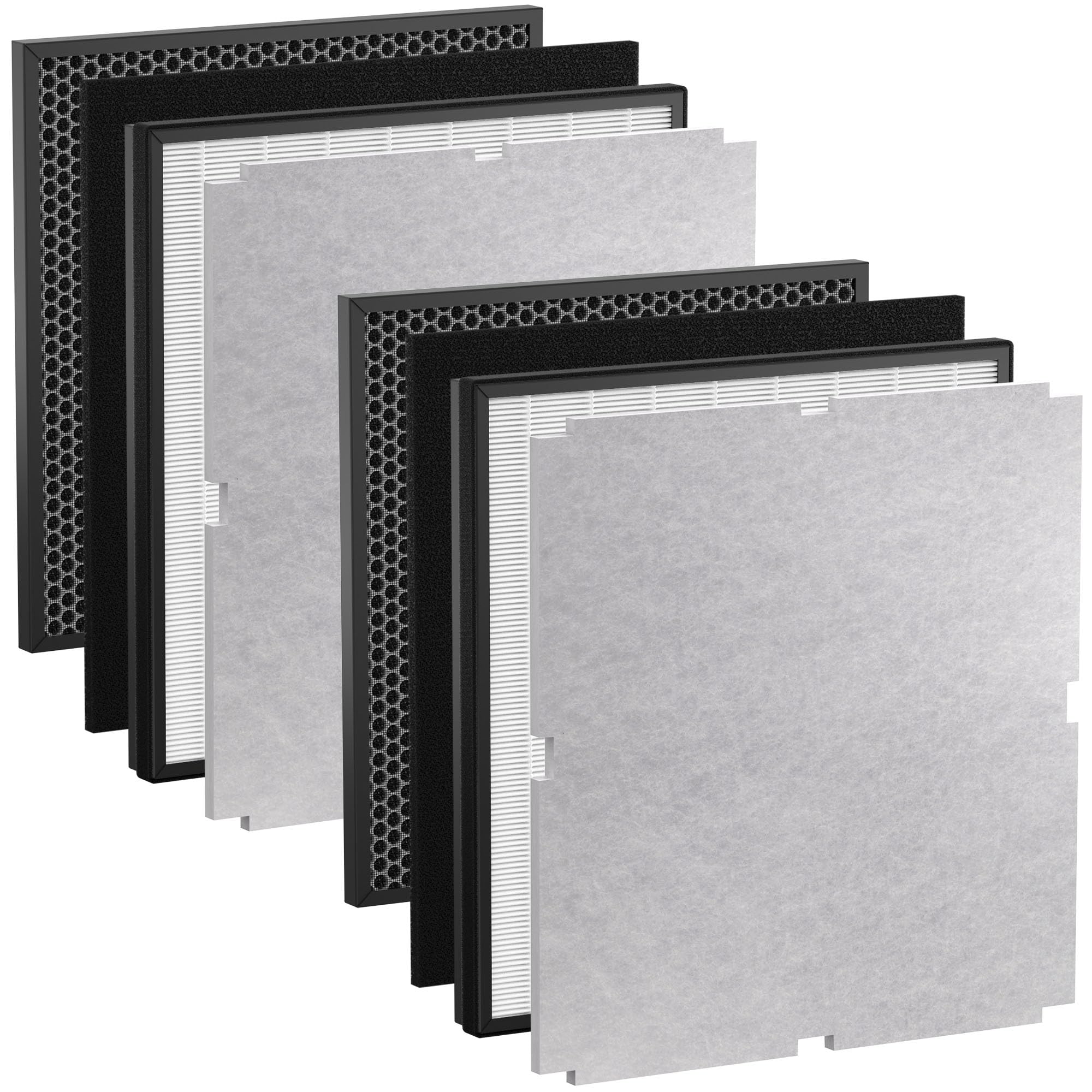 2 sets minusa2 replacement filter kit compatible with rabbit air minusa2 purifier, spa-700a, spa-780a/n-[odor remover]