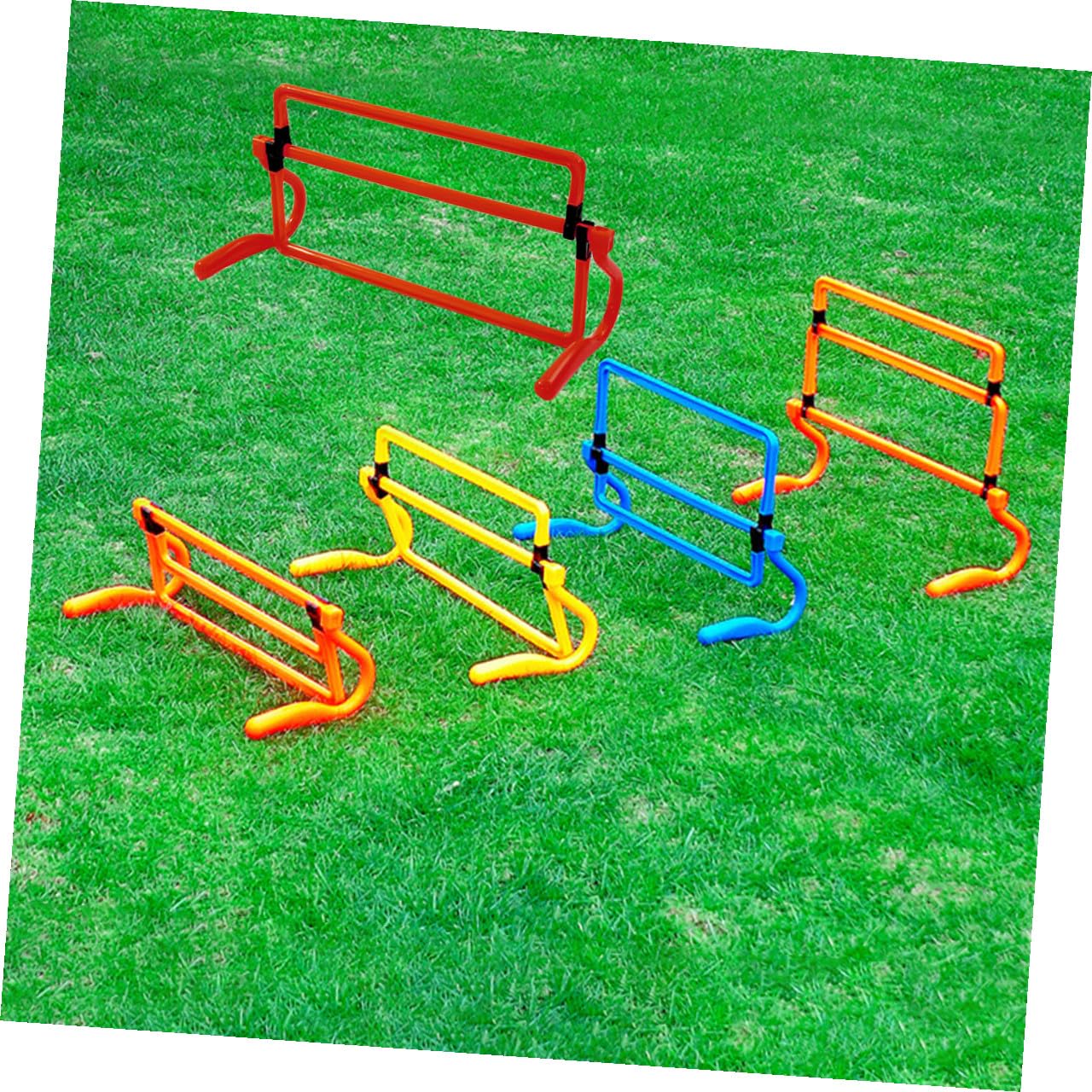 Veemoon Festa Calcio Decor Ostacoli di Allenamento Calcio Rimovibili in Pp, Attrezzatura per Migliorare Abilità Calcistiche e Agilità per Allenamento Outdoor