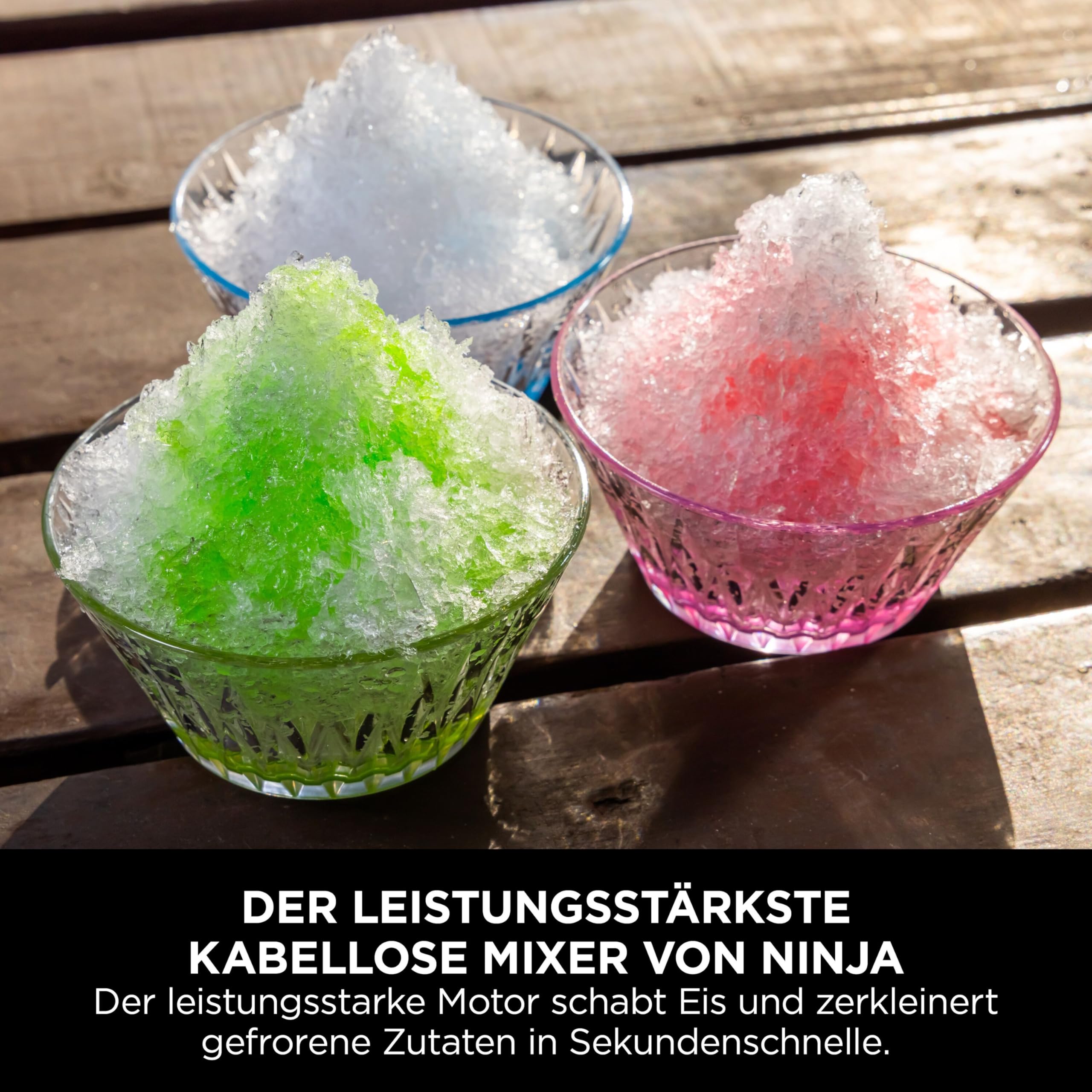 Ninja Blast Max Tragbarer Mixer 570 ml wiederaufladbar BC251EUGY Kühles Grau