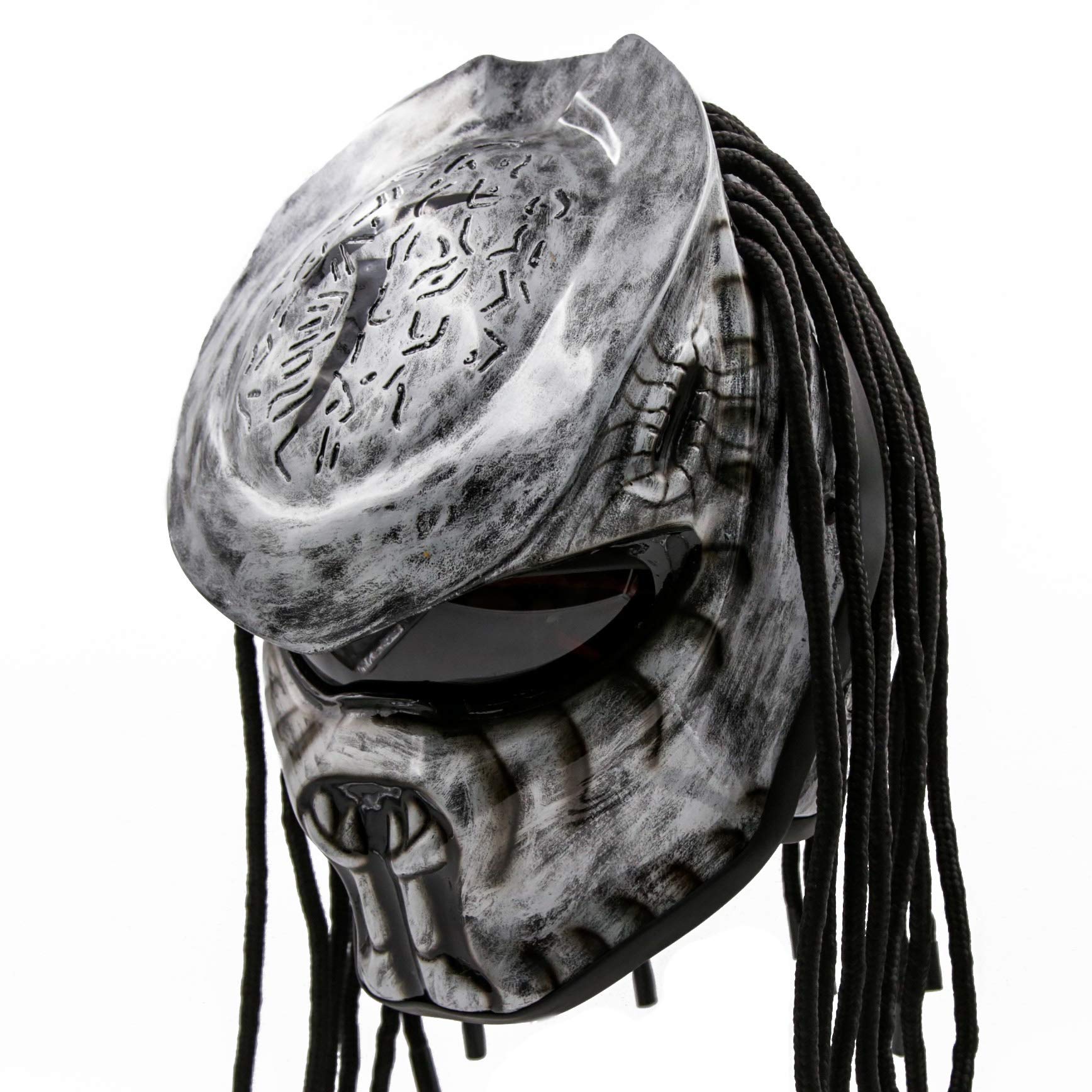 Predator Motorcycle Helmet Dot Approved Custom Made Fibreglass