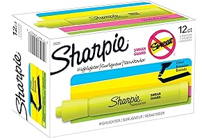 Sharpie Tank Highlighters: Jumbo Chisel Tip for Bold Highlights