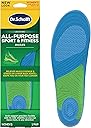 Dr. Scholl’s Sport Insoles - Superior Shock Absorption and Arch Support to Reduce Muscle Fatigue and Stress on Lower Body Joints for Women Size 6-10