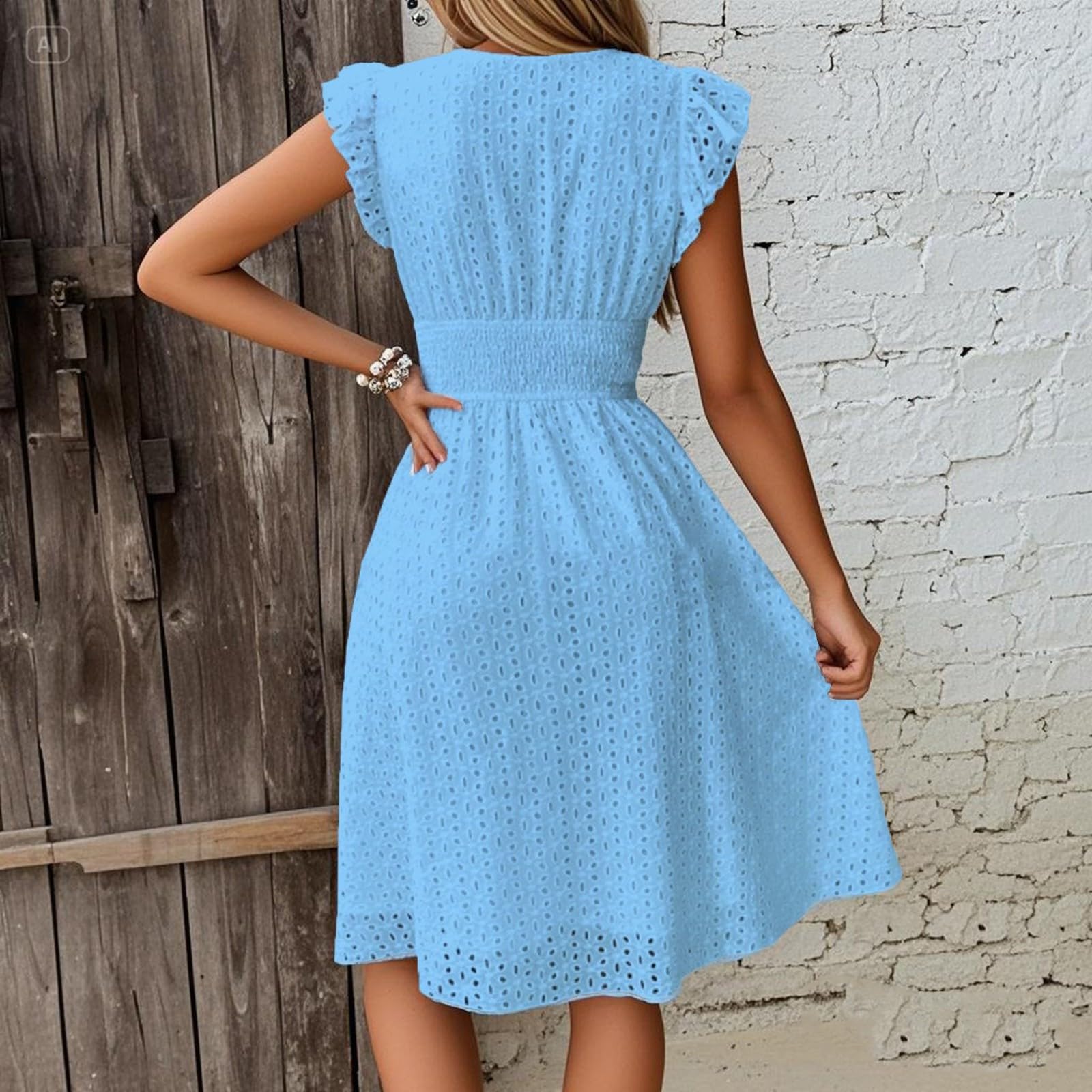uxxnjfg Vestidos De Fiesta Mujer Elegantes Boho Ropa Verano Vestido Elegante Sin Mangas Ceremonia Coctel Ropa Fiesta Primavera Dresses for Women