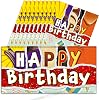 10x Happy Birthday Chocolate Bar Wrappers. Husband Wife Son Daughter Family Father Dad Mum Gift Work Fun Friend Present (Chocolate Not Included). Multipack: Pack of 10.