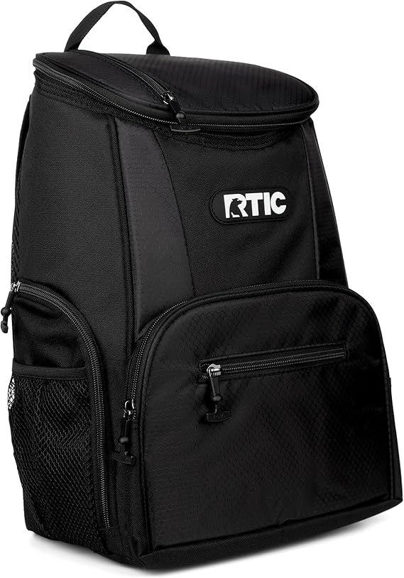 RTIC 15 Can Lightweight Backpack Cooler Soft Insulated Portable Bag for Lunch, Beach, Drink, Beverage, Travel, Camping, Picnic, Car, Hiking,