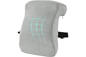 HOMBYS Desk Neck Support - Ergonomic Comfort for Office Chairs