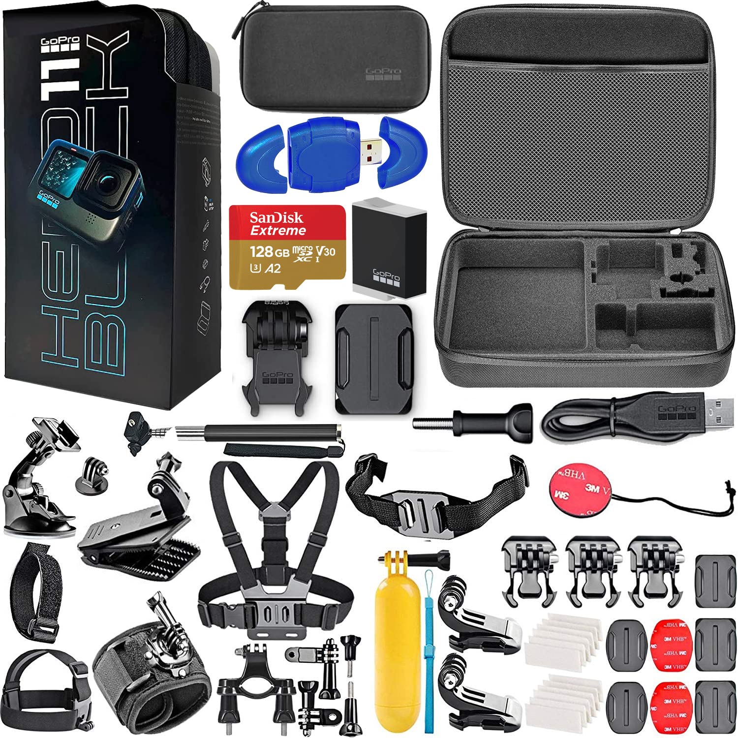 Amazon.com : GoPro HERO11 Black - Waterproof Action Camera with 