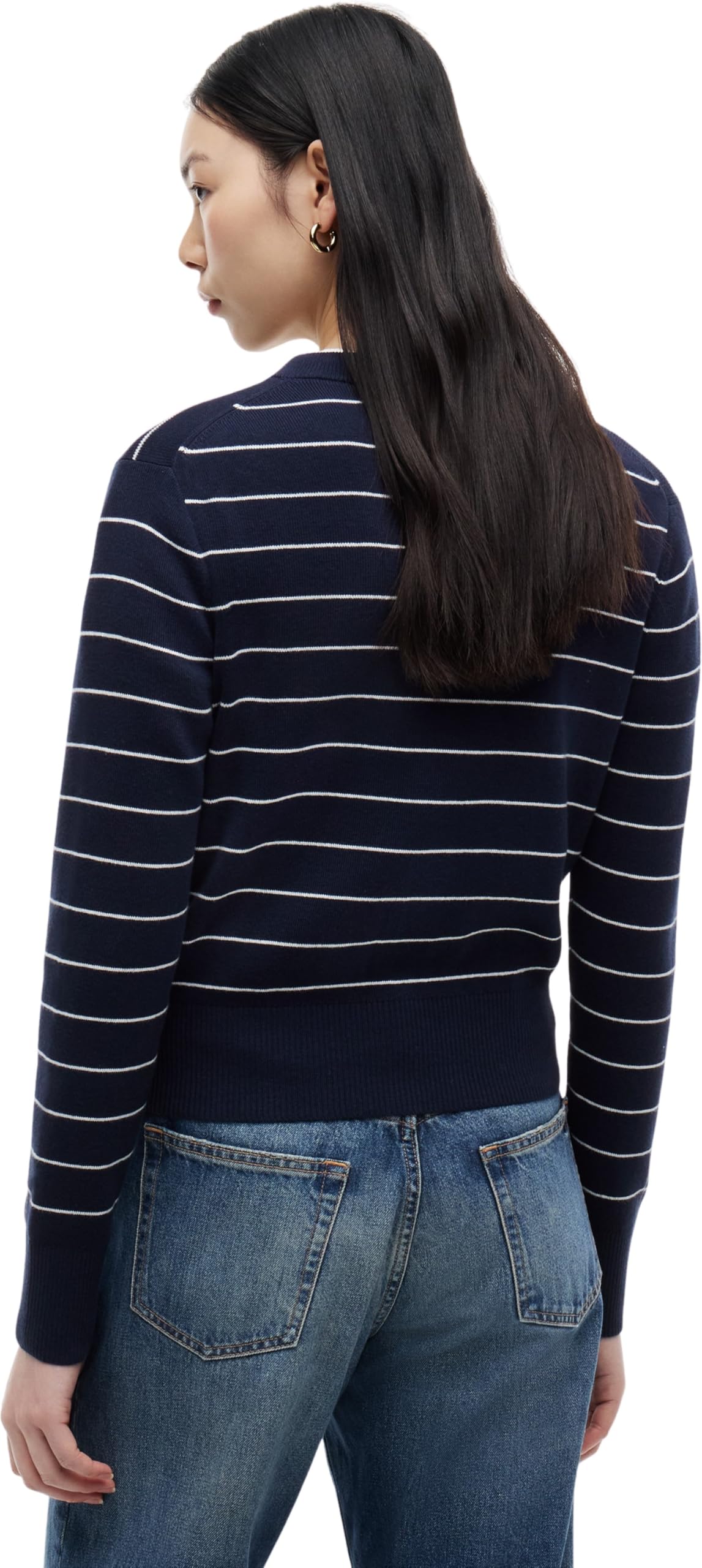 Tommy Hilfiger Jersey Stitch Cardigan Ww0ww51115 Suéter cárdigan Mujer (Pack de 1)
