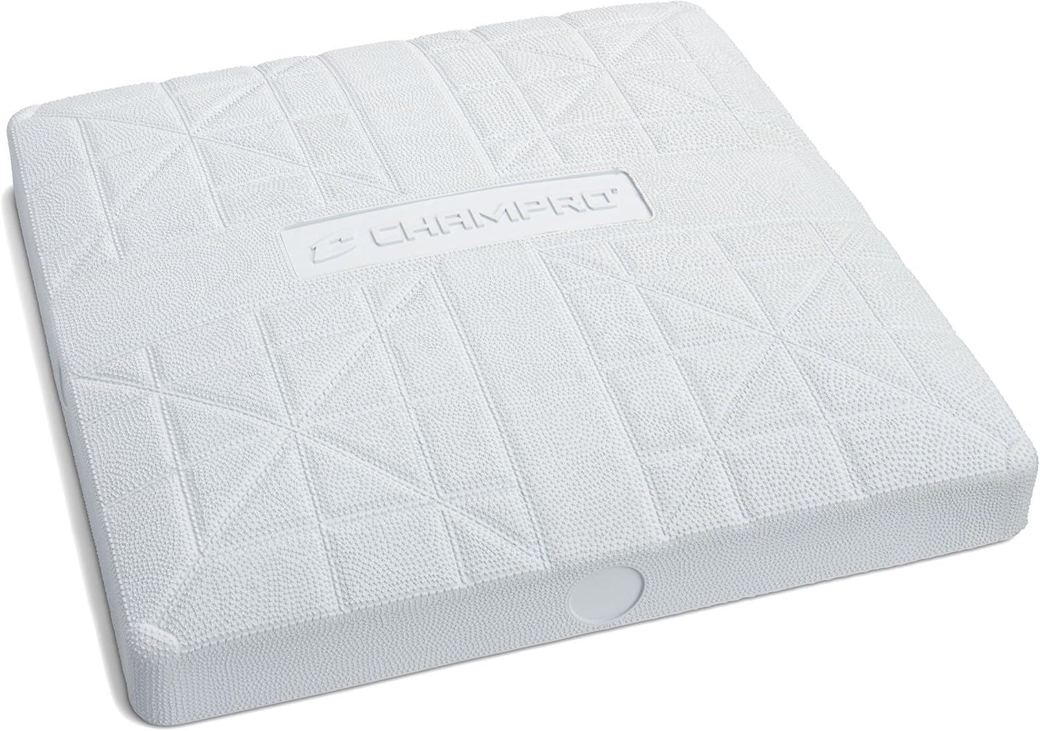 CHAMPROThrow Down Rubber Bases (Set of 5) 15"x15''x3'' White