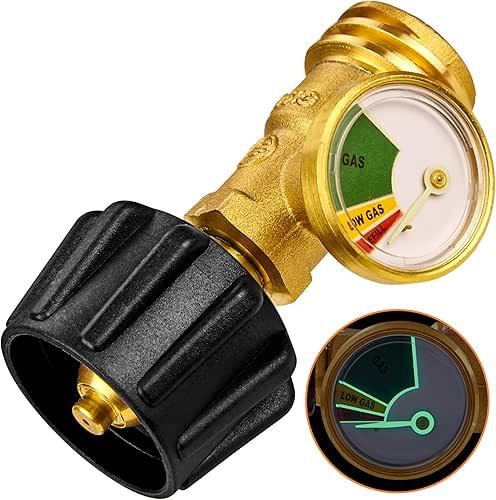Flame King Propane Tank Gauge Level Indicator Leak Detector Gas