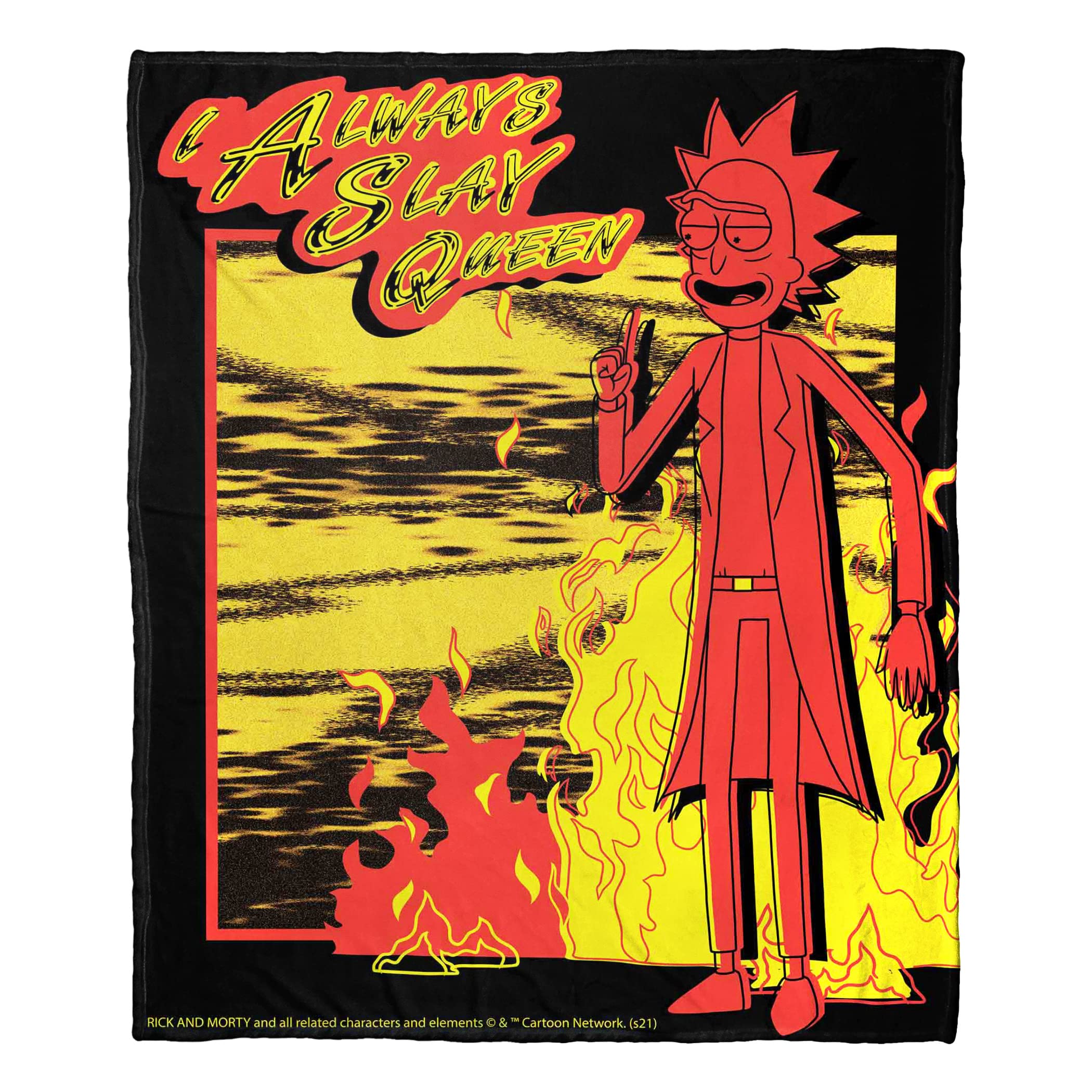 Couverture Rick and Morty cadeau original pour fan de la série Northwest