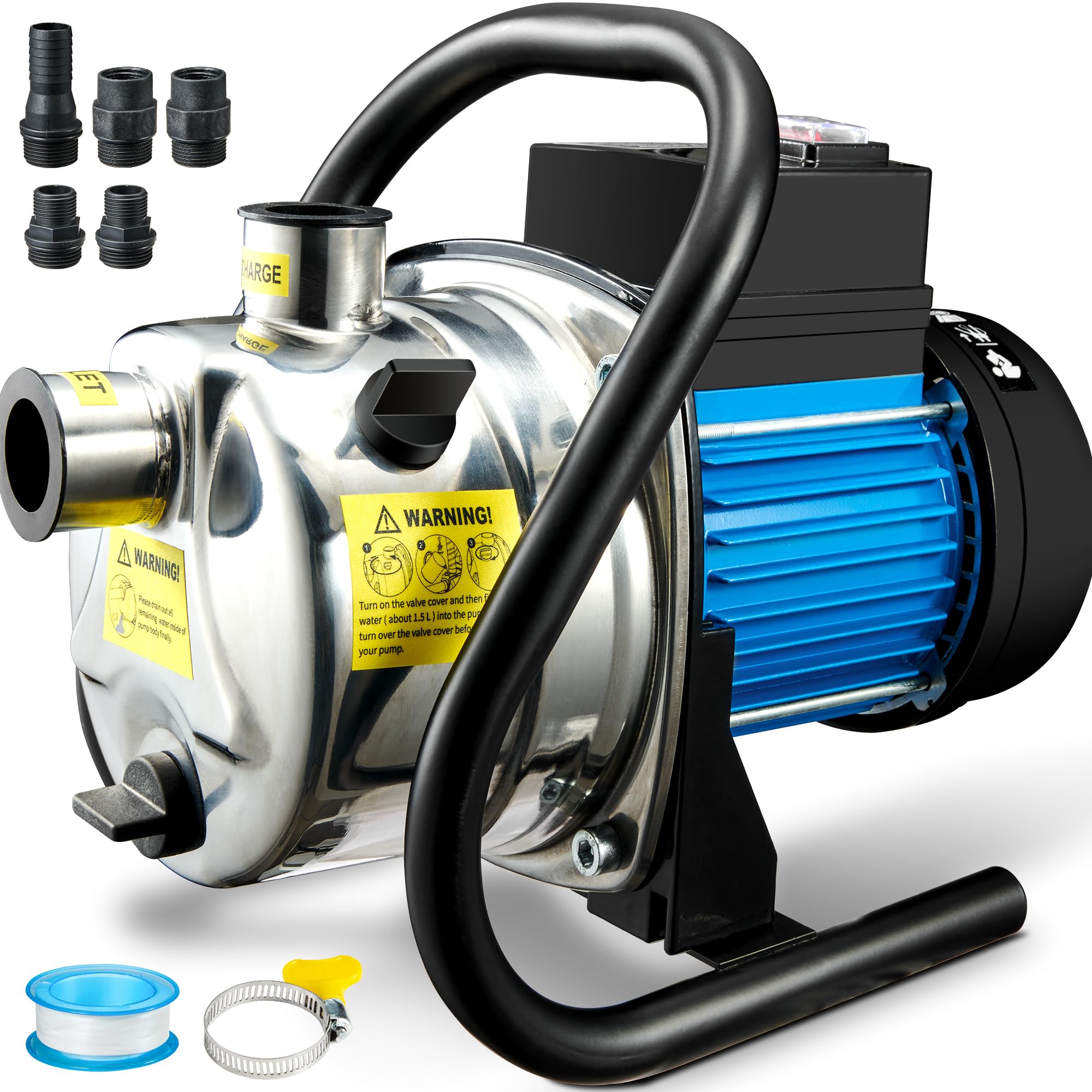 1.6HP Portable Water Transfer Pump