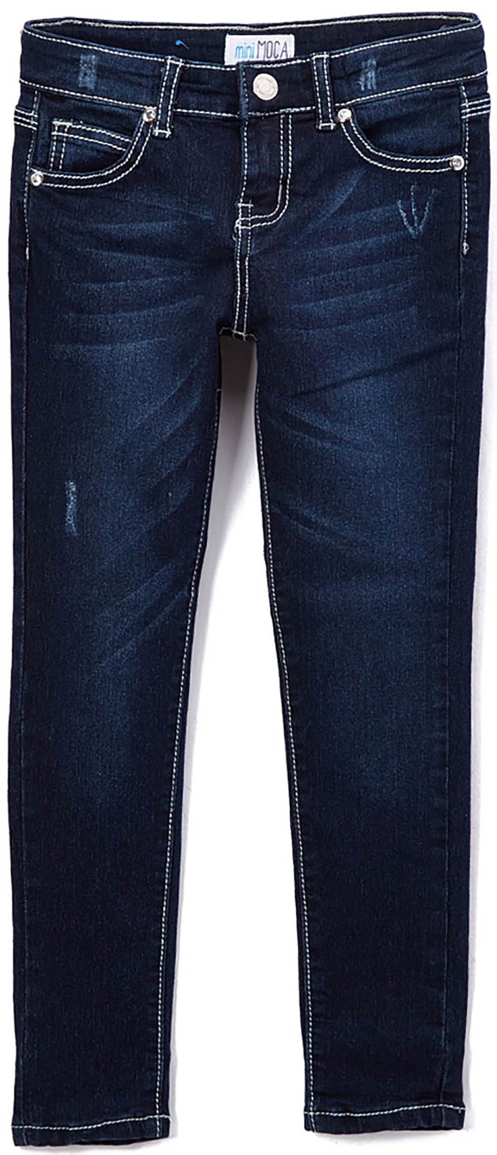 ToBeInStyle Girl’s Denim Easy Styling Classic Timeless Everyday Jeans Zip-Up Closure