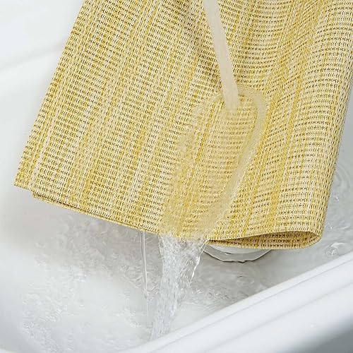 Miniatura 3 de AHHFSMEI Juego de 6 manteles individuales para mesa de comedor, manteles individuales de vinilo tejido de plástico, antideslizantes, aislamiento