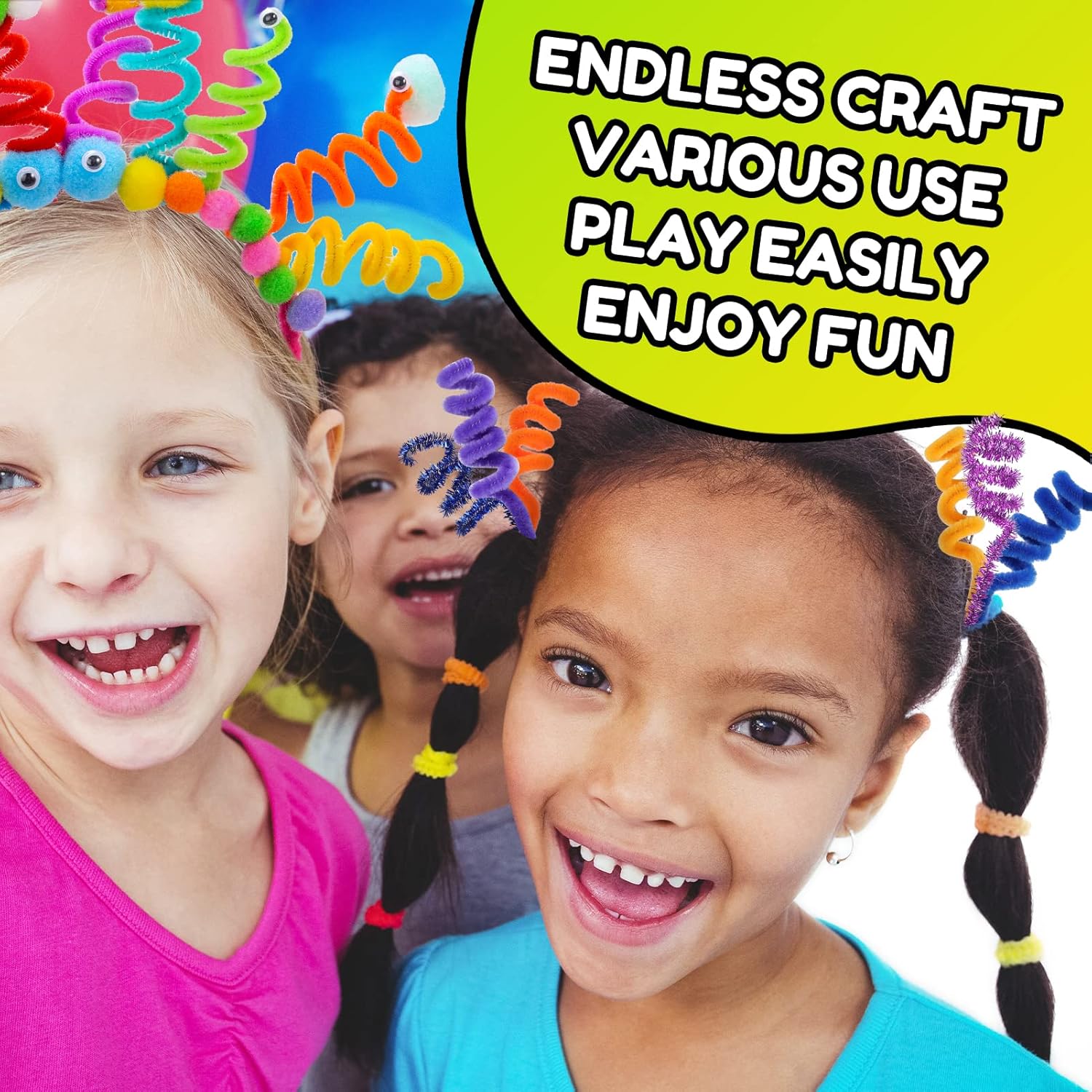 Pllieay 200pcs Pipe Cleaners for Crafts 20 Assorted Color, Pipe Cleaner Chenille Stems, for Pipe Cleaners Craft Supplies DIY Arts & Crafts Decoration (6 mm x 12 Inch) : Arts, Crafts & Sewing