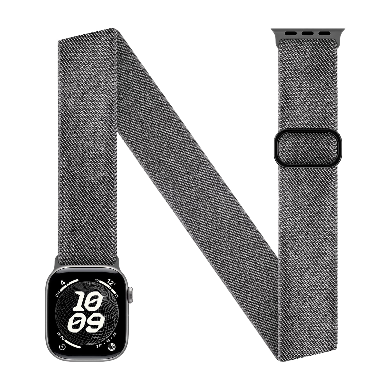 Stretchy Ankle/Arm Straps Compatible with Apple Watch Strap 38mm 40mm 41mm 42mm 44mm 45mm 46mm 49mm, Solo Loop Nylon Sport Ankle Band for iWatch Series 11 10 9 8 7 6 5 4 3 2 1 SE Ultra Women Men — view 13