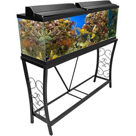 double fish tank stand