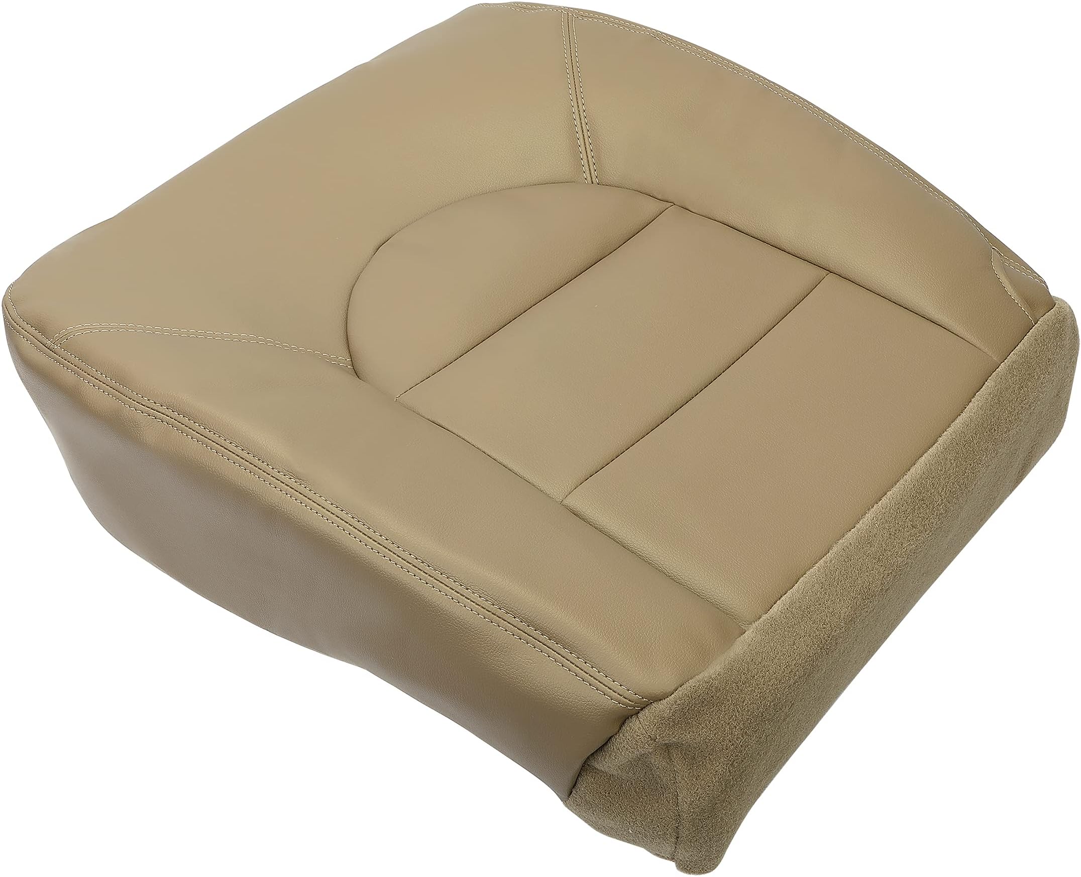 08-10 Compatible With Ford F350 4X4 Driver Bottom Synthetic LEATHER Seat Cover E - Foto 8