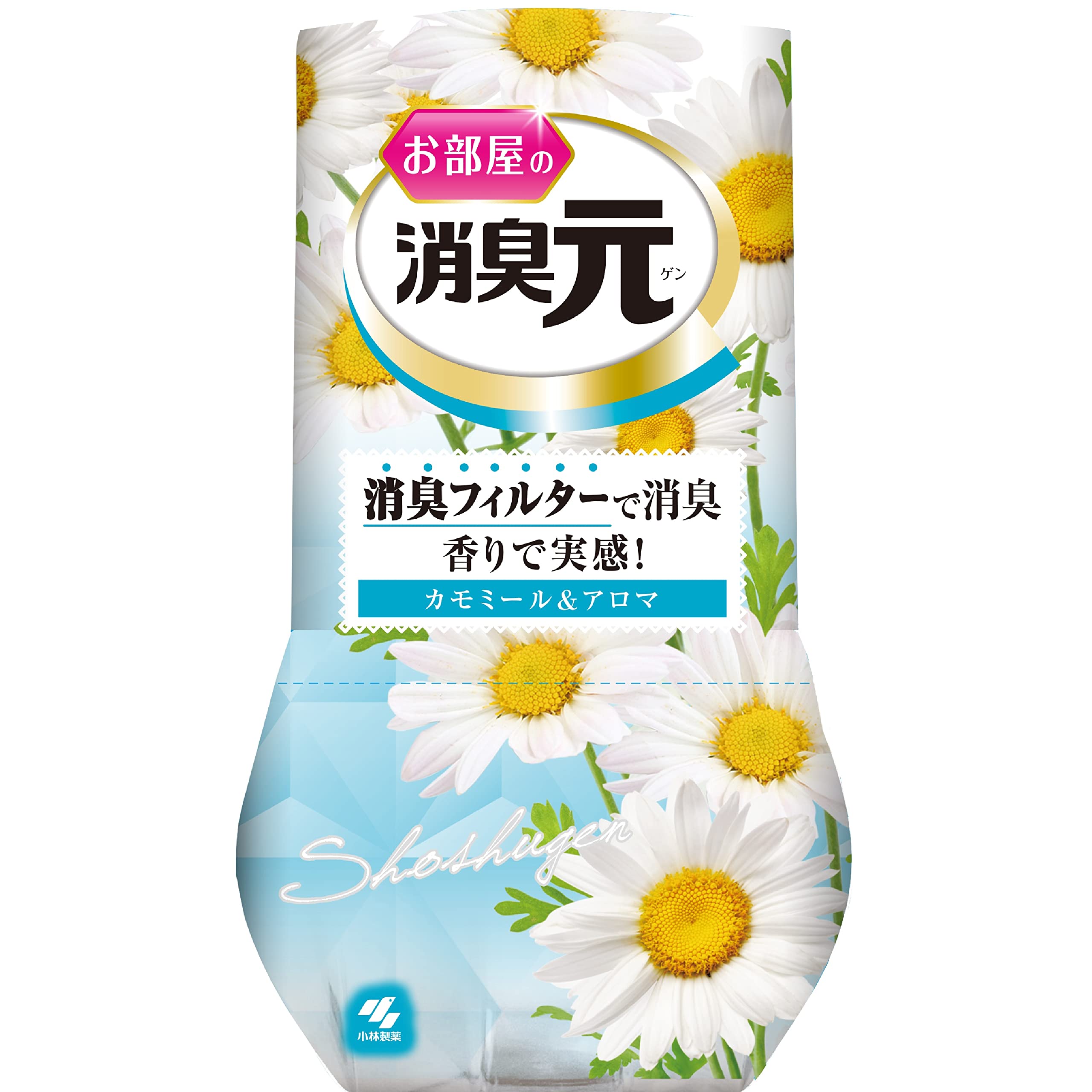 Amazon | お部屋の消臭元 消臭芳香剤 部屋用 カモミール&アロマ 400ml 