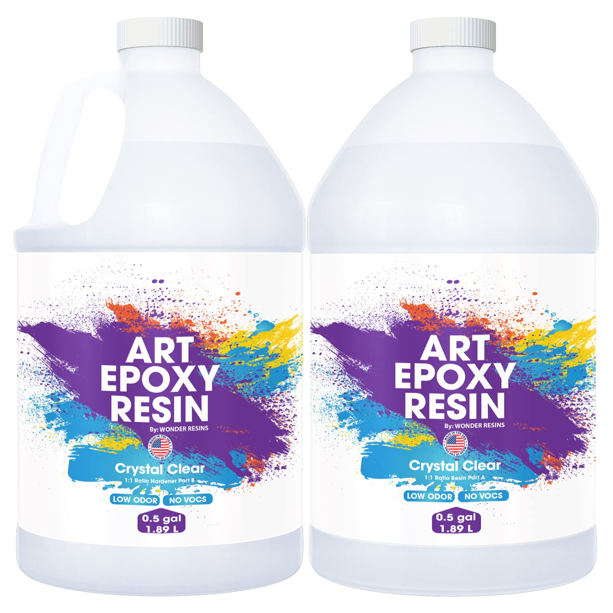 Buy Art Epoxy Resin Crystal Clear Epoxy Resin Kits for Arts & Craft