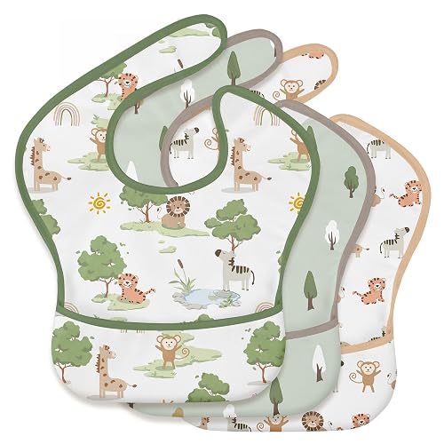 Baby feeding bibs