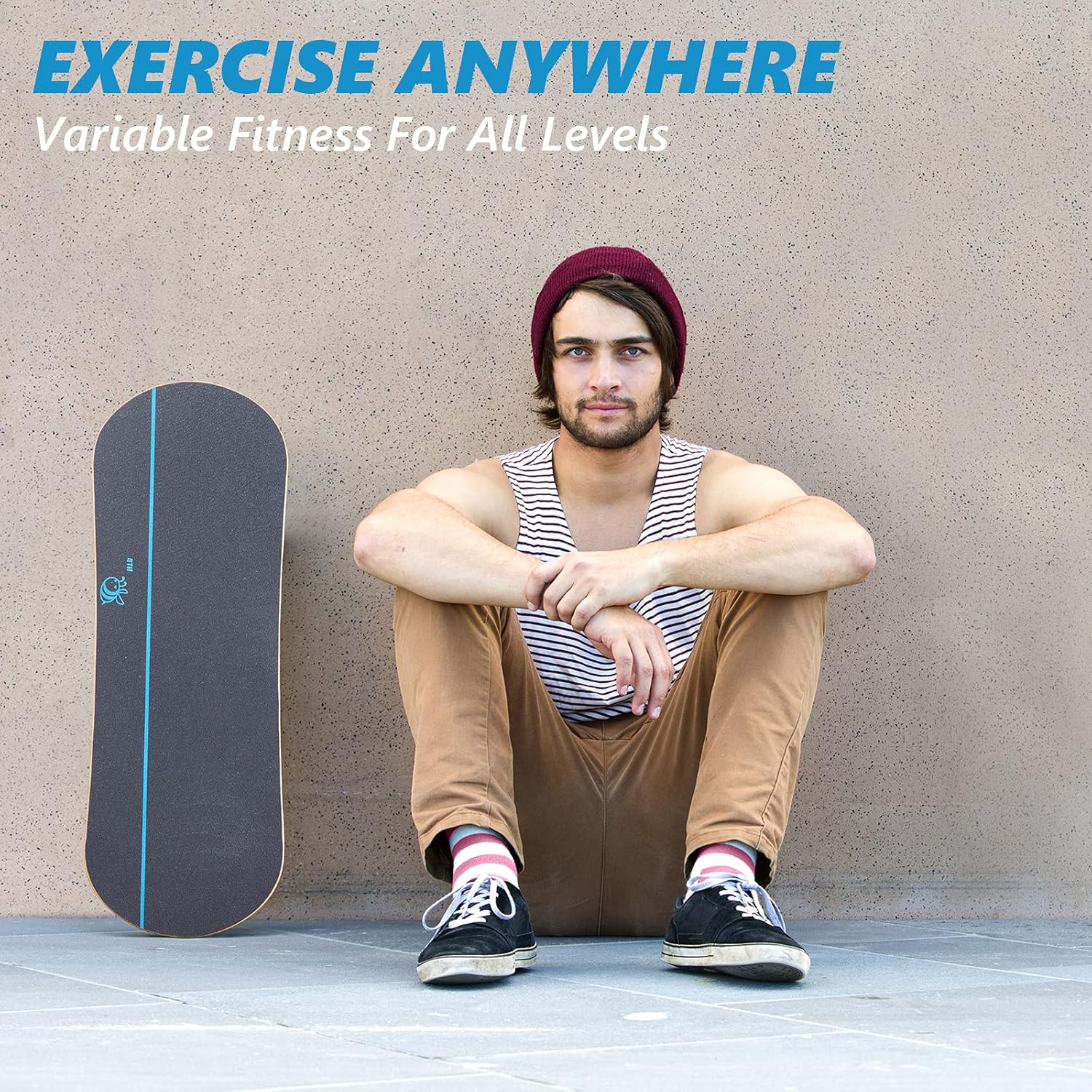 4TH Core Balance Board for Exercise Training-Board Exercise for Fitness with Roller- Board Balancing for Surf,Ski, Snowboard and Skateboarding : Everything Else