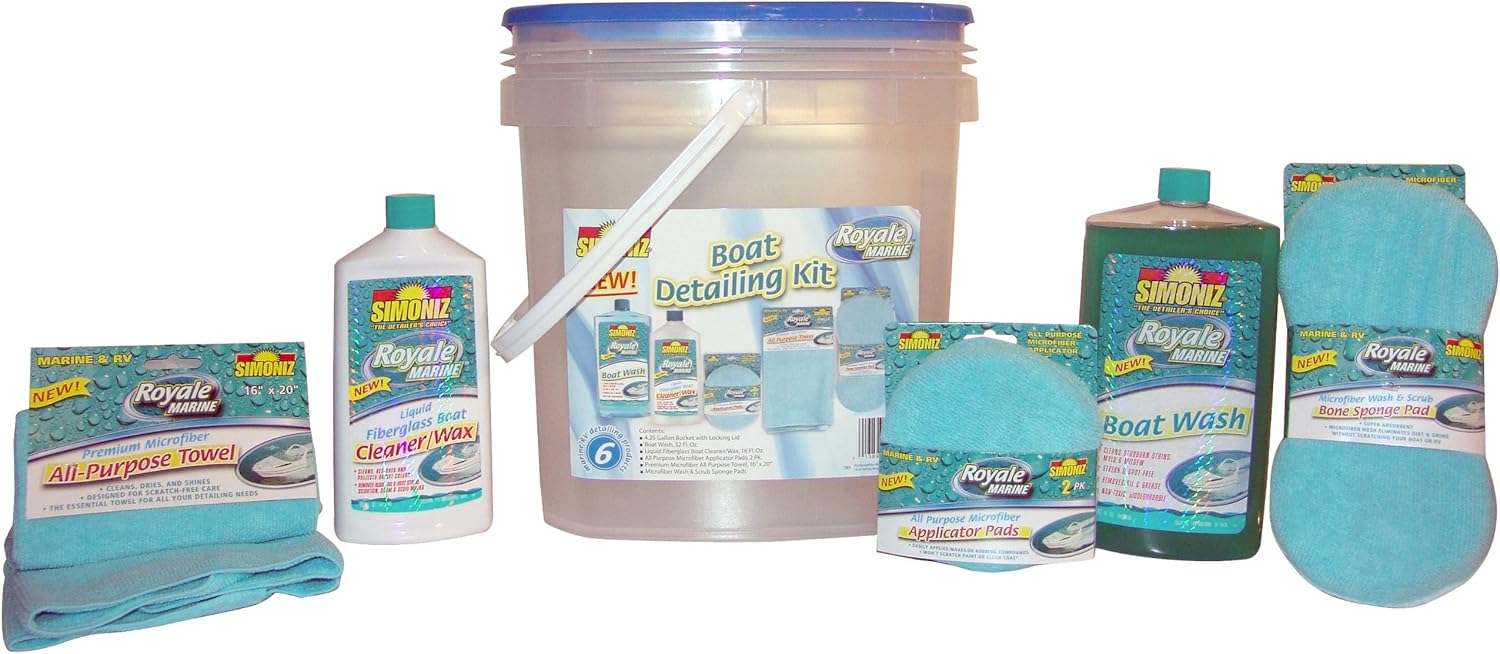 Simoniz Boat Detailing Kit (6 Pack) Amazon.co.uk Sports & Outdoors
