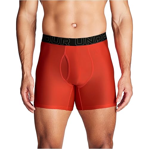 Under Armour Men's Tech 6-inch Boxerjock 1-Pack