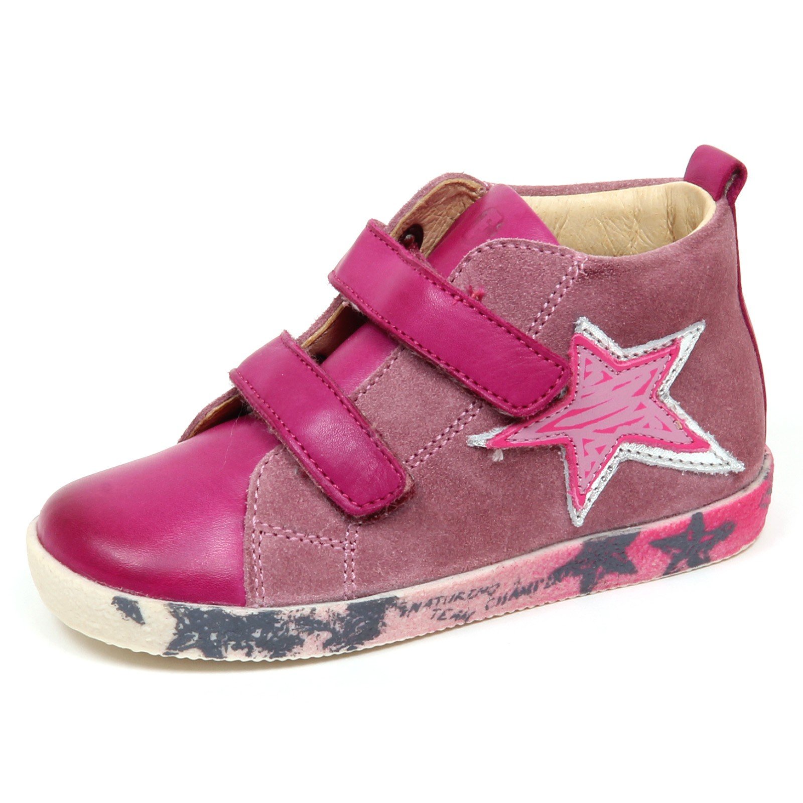 Chaussures premiers pas Falcotto E3394 pour pieds fragiles de fille