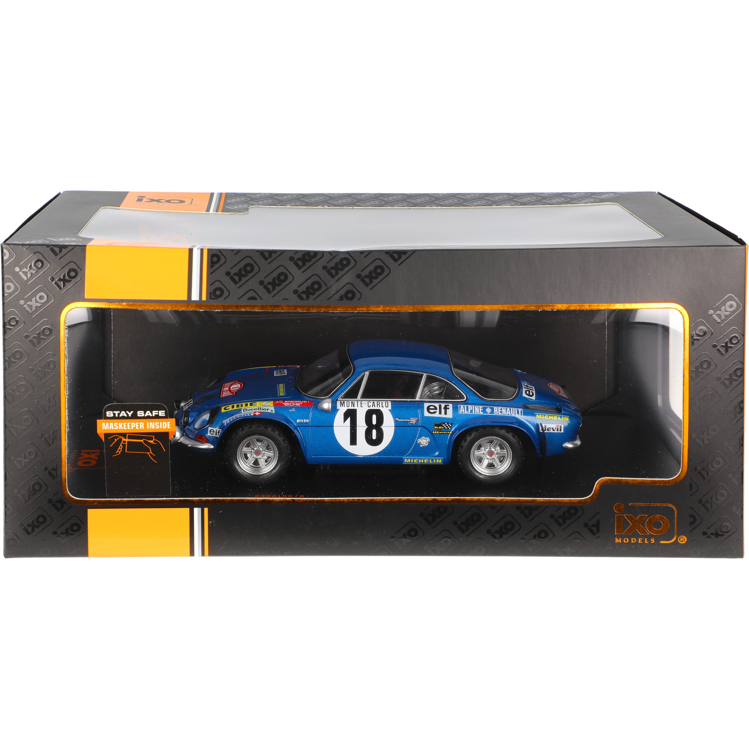 Generisch Renautl Alpine A110 Rally Monte Carlo 1973 Andruet Biche Blau 1961-1977 1/24 Ixo Modell Auto Modellcarsonline Modell Auto
