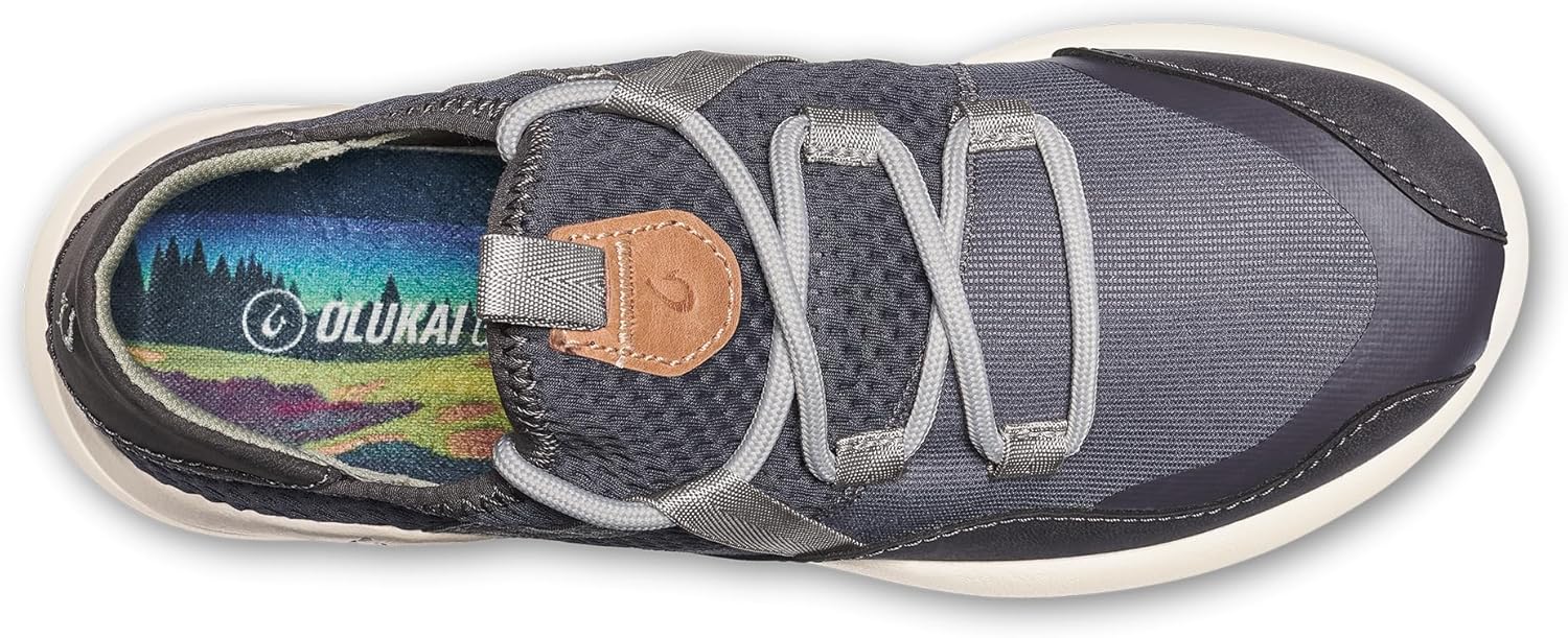 OLUKAI Kawela Women's Golf Shoes, Spikeless Golf Shoes, Water & Stain Resistant, Leather Details & Easy Slip On, All-Day Comfort & Lightweight