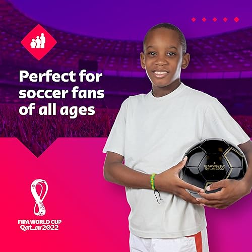 Miniatura 4 de Capelli Sport FIFA World Cup Qatar 2022 Tournament Soccer Ball Souvenir Display, Officially Licensed Futbol for Youth and Adult Soccer Players