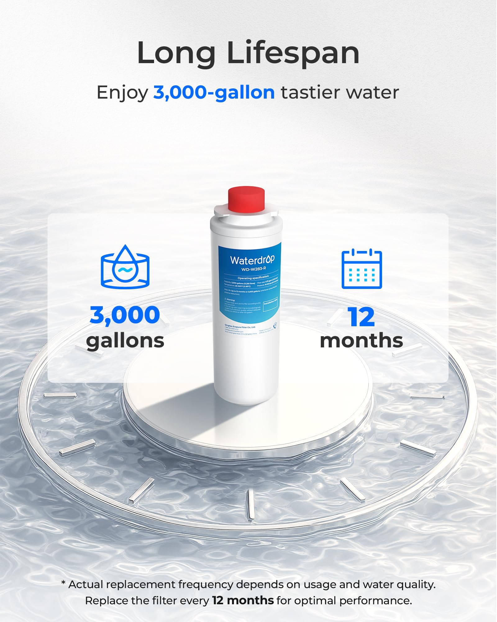 Elkay Water Filter Replacement - 3 Pack -7