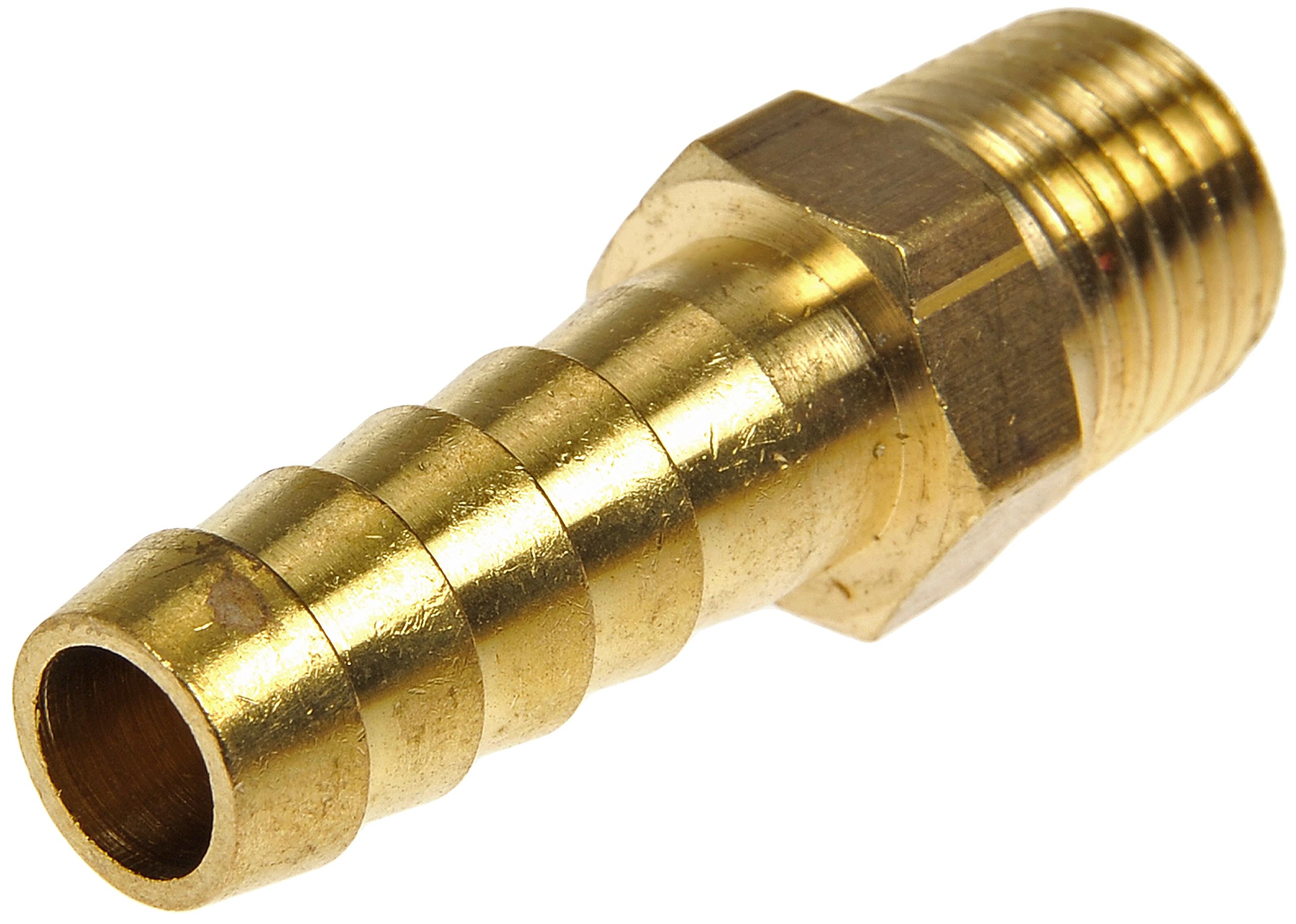 Conector macho 3/8 x 1/4 MNPT Dorman 785-416D para reparar mangueras de combustible de coche 3