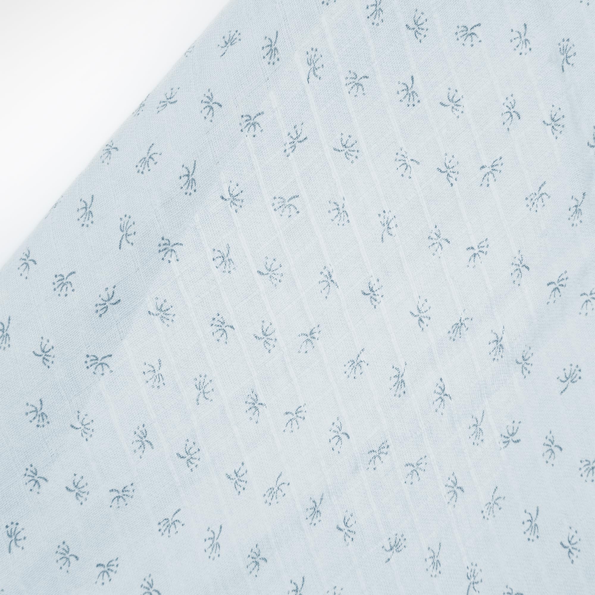 roba organic 2er Set Puck- und Stilltuch 'Lil Planet' hellblau/sky, Bio-Baumwolle, GOTS, 120x120cm