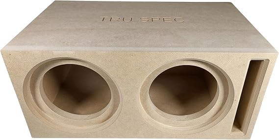 Dual 6.5 Vented Prefab Subwoofer Enclosure by Tru Spec for Sundown SA / DC M3