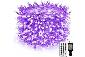 66ft Halloween Black Light String Lights for Glow Party