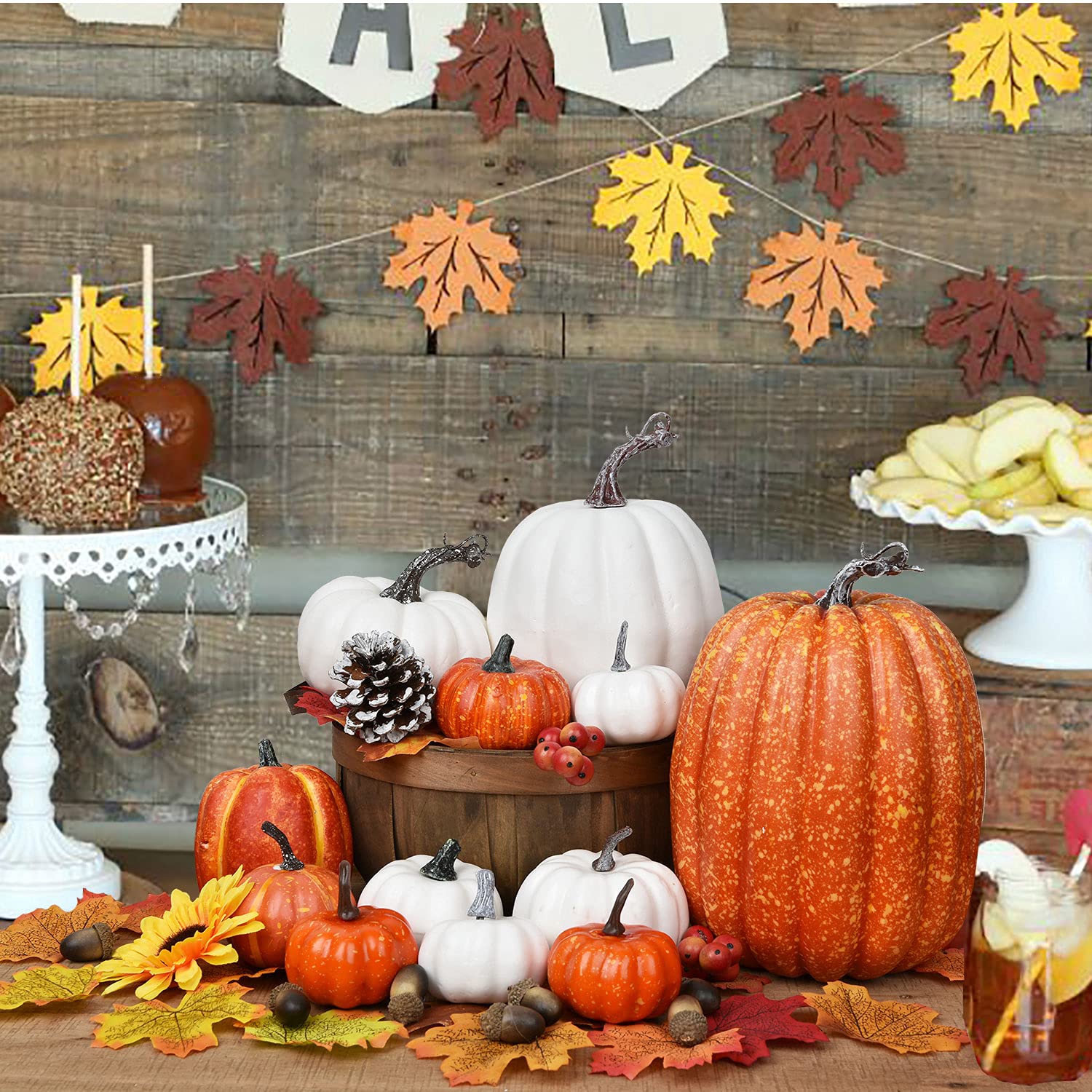 Artificial Pumpkins Outdoor Large 5